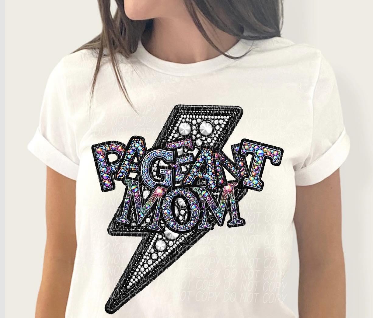 Pageant Mom Lightning Bolt