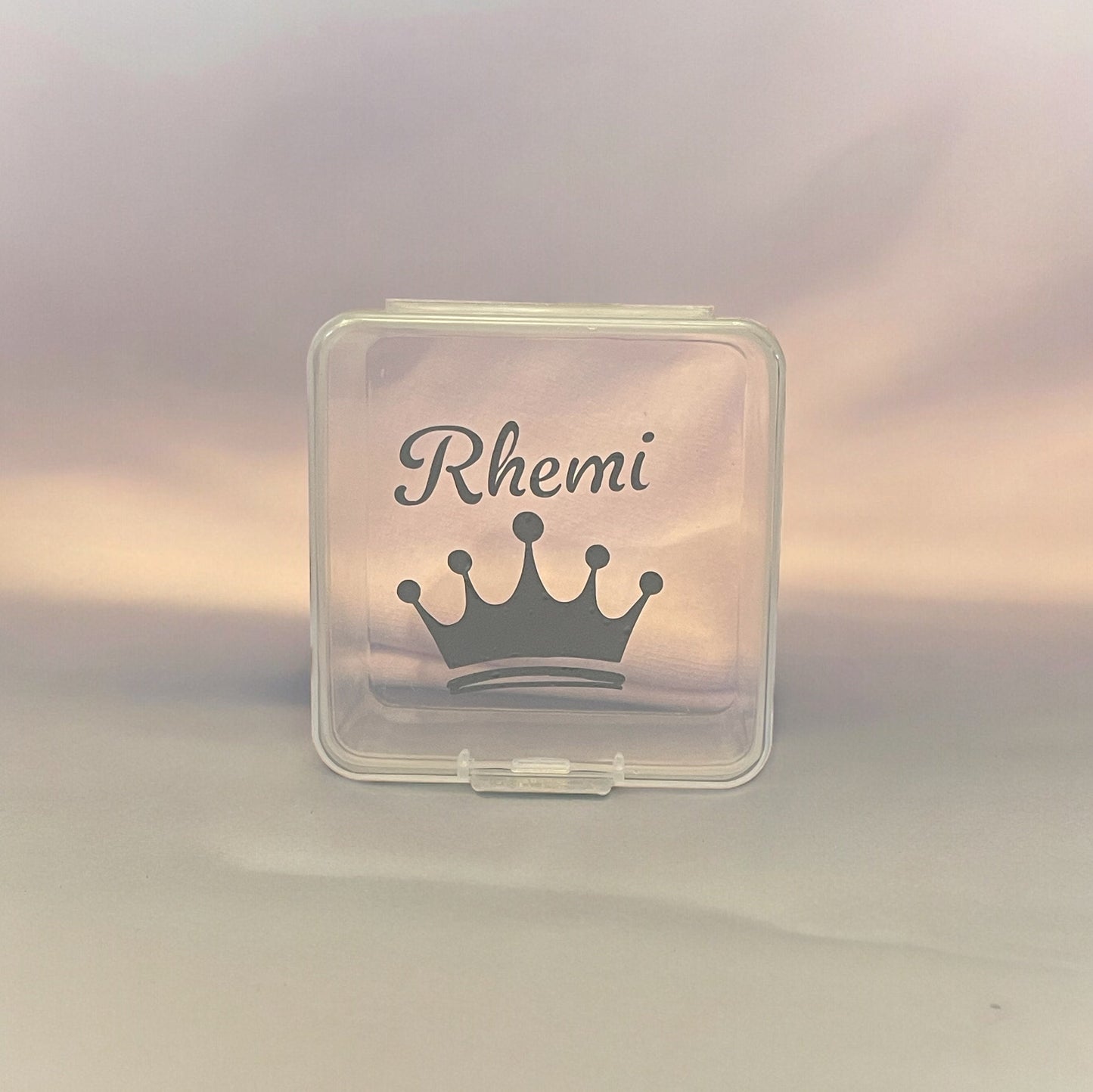 2.48x2.48x1.57 Personalized Magnet Storage Box